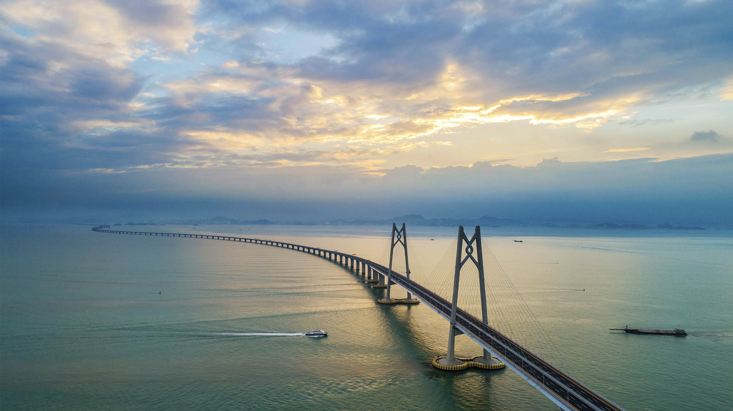 深圳湾大桥|摄影|风光摄影|念叨 - 原创作品 - 站酷 (ZCOOL)